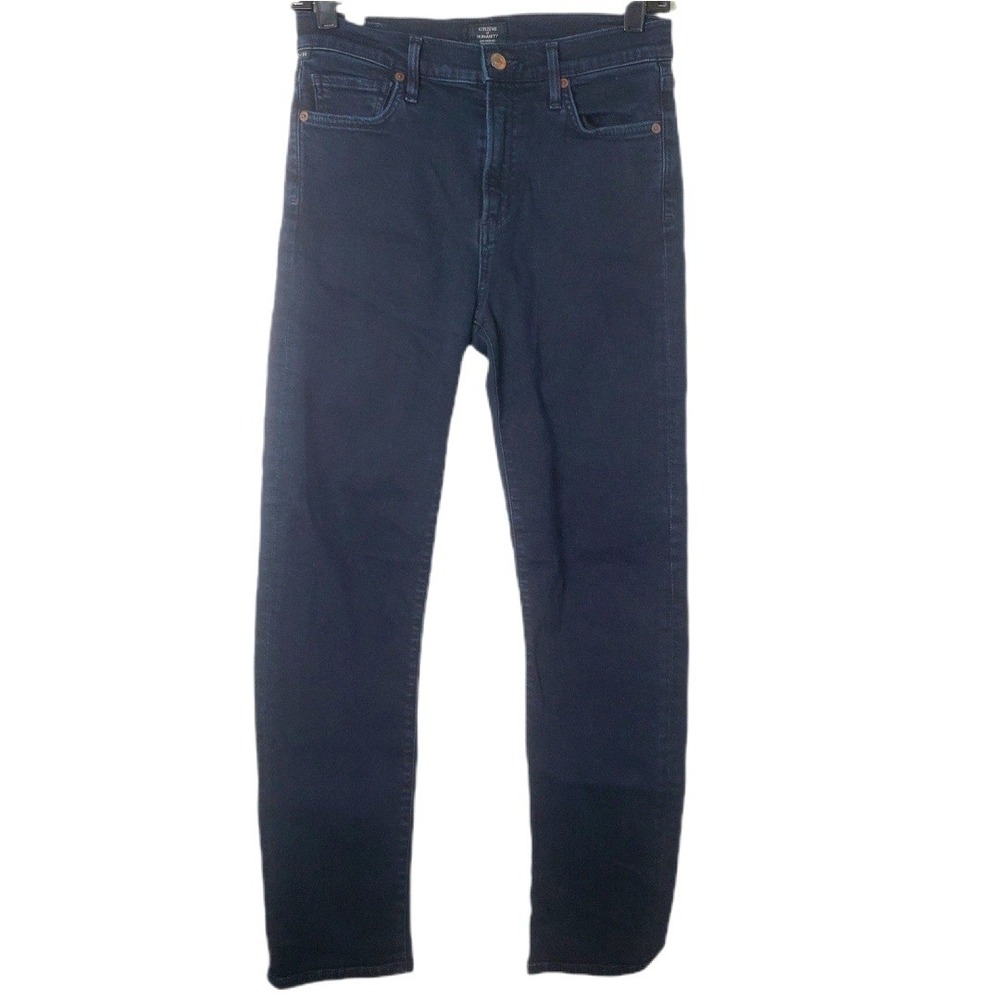 Citizens of Humanity Harlow Ankle High Rise Slim Jeans Dark Wash Denim Size 27